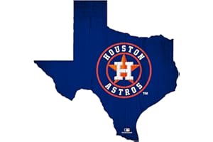 FAN CREATIONS MLB Houston Astros Team Color Logo State Cutout Sign, Team Color, One Size