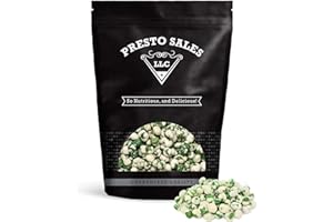 Presto Sales Wasabi Green Peas 16 oz. | Tangy and Crunchy, Enjoy that extra spice kick, Vegan | Salad favorite, All ages, Great fat loss, Vegetable benefits | Resealable 1 lb. Bag