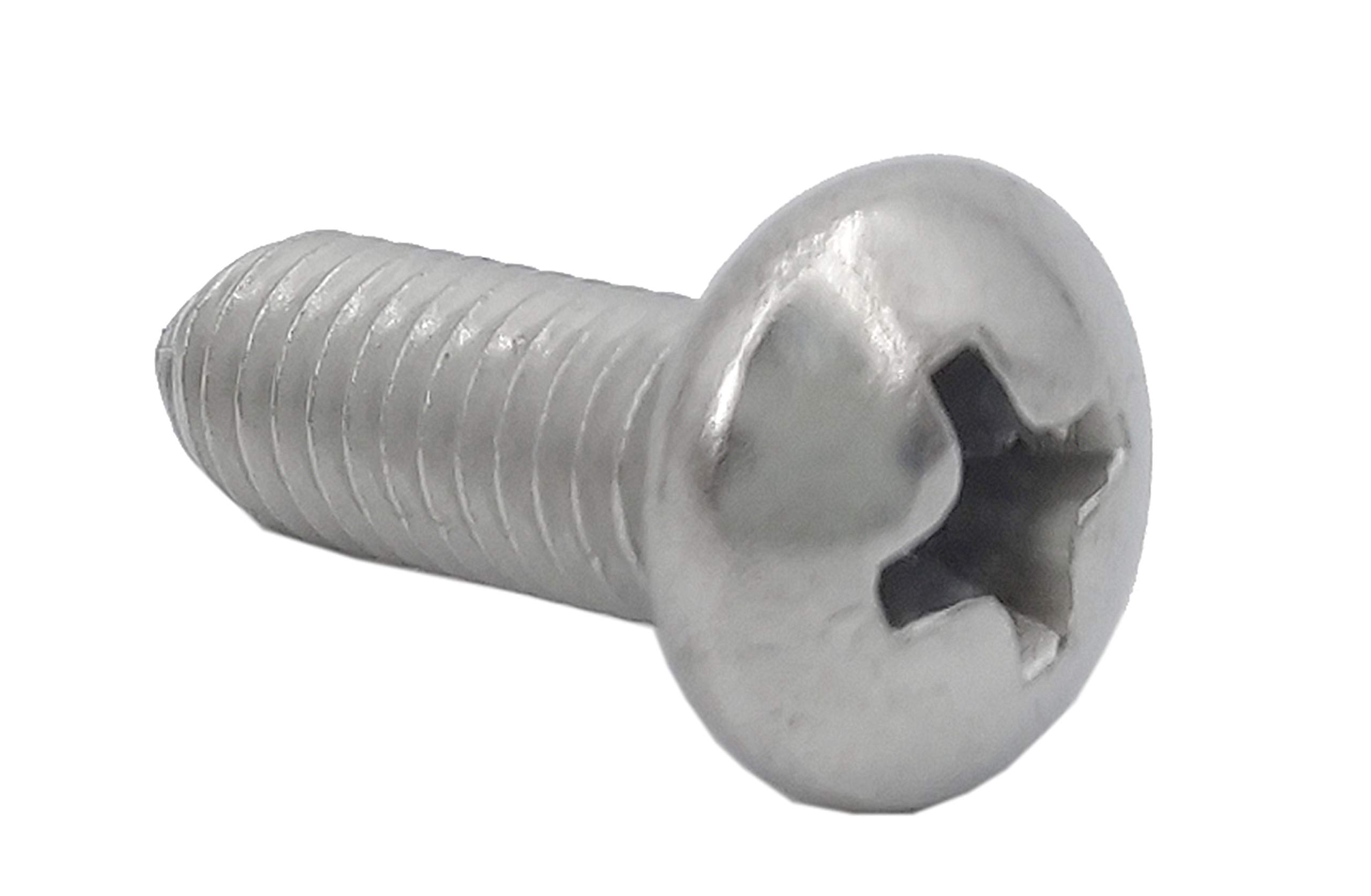 FixtureDisplays® 10-32 X 1/2" Stainless Pan Head