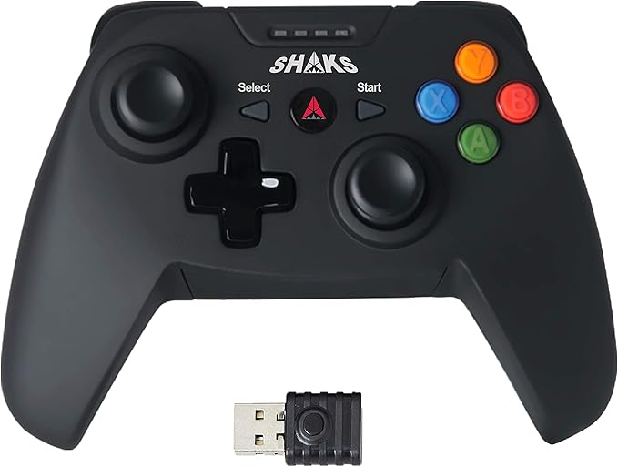 SHAKS S1 Gamepad wireless controller with USB, compatible with