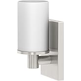 Gatco 1701 Modern Farmhouse Single Sconce, Satin Nickel