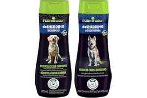 Furminator® Deshedding Ultra Premium Shampoo & Conditioner Bundle. 16oz.