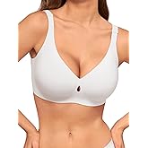 LUCKMEEY Bras for Women No Underwire Wireless Bras - Seamless Push Up Full Coverage Bralettes Comfortable Everyday Bra