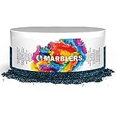 MARBLERS Blue Mica Powder [Velvet Blue Pearl] 1oz (28g) | Cosmetic Grade | Epoxy Resin Pigment | Dye | Non-Toxic, Vegan, Cruelty-Free | Lip Gloss, Nails, Body Butter | Bath Bomb, Candle & Soap Making
