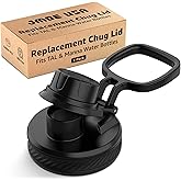 Jmoe USA Replacement Lid for Tal Ranger Pro and Manna Water Bottles | Fits 18, 26, 40, 64 oz Sizes | Shatter Resistant Material | Made of Food-Grade Plastic & Silicone | Easy Twist Cap