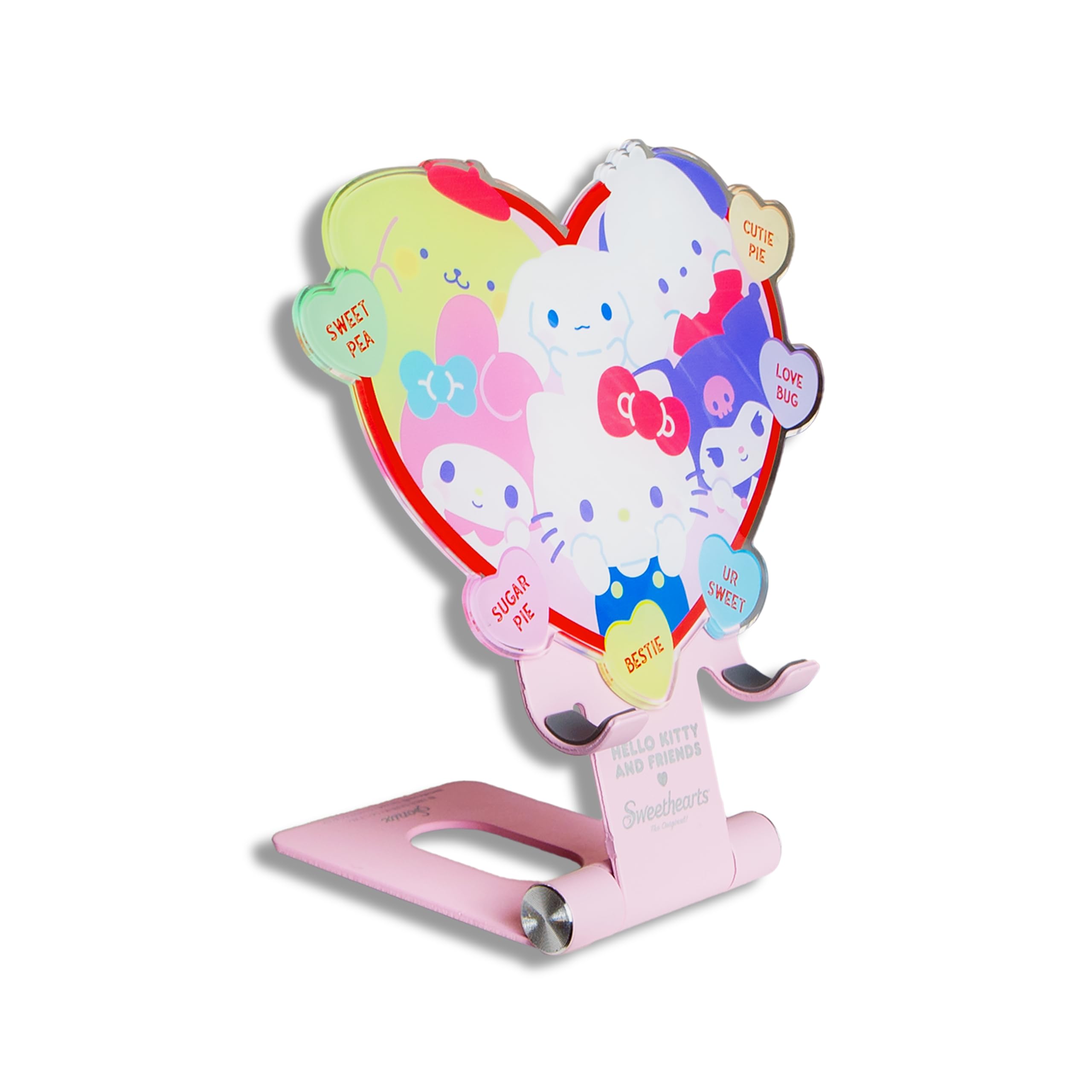 Sonix x Sanrio Character Phone Stand | Adjustable Cell Phone Holder, Desk Stand, Dock | Hello Kitty & Friends x Sweethearts Image