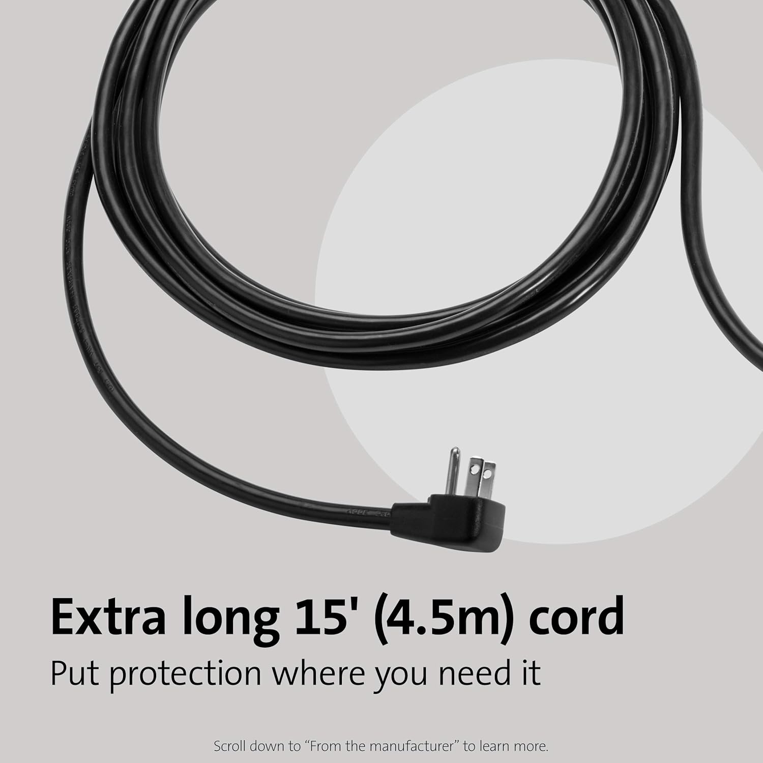 Kensington Guardian 6 Outlet, 15-Foot Cord, & 540 Joules Premium Surge Protector (K38215NA): Home Audio & Theater