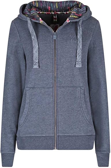 cropped zipped sweatshirt