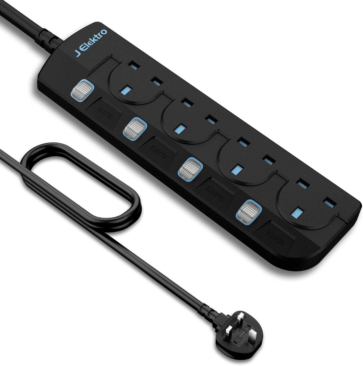 Extension Lead with Individual Switches, J Elektro Amazon.co.uk