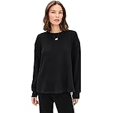 DONNI. Women's The Thermal Crew Neck Pullover