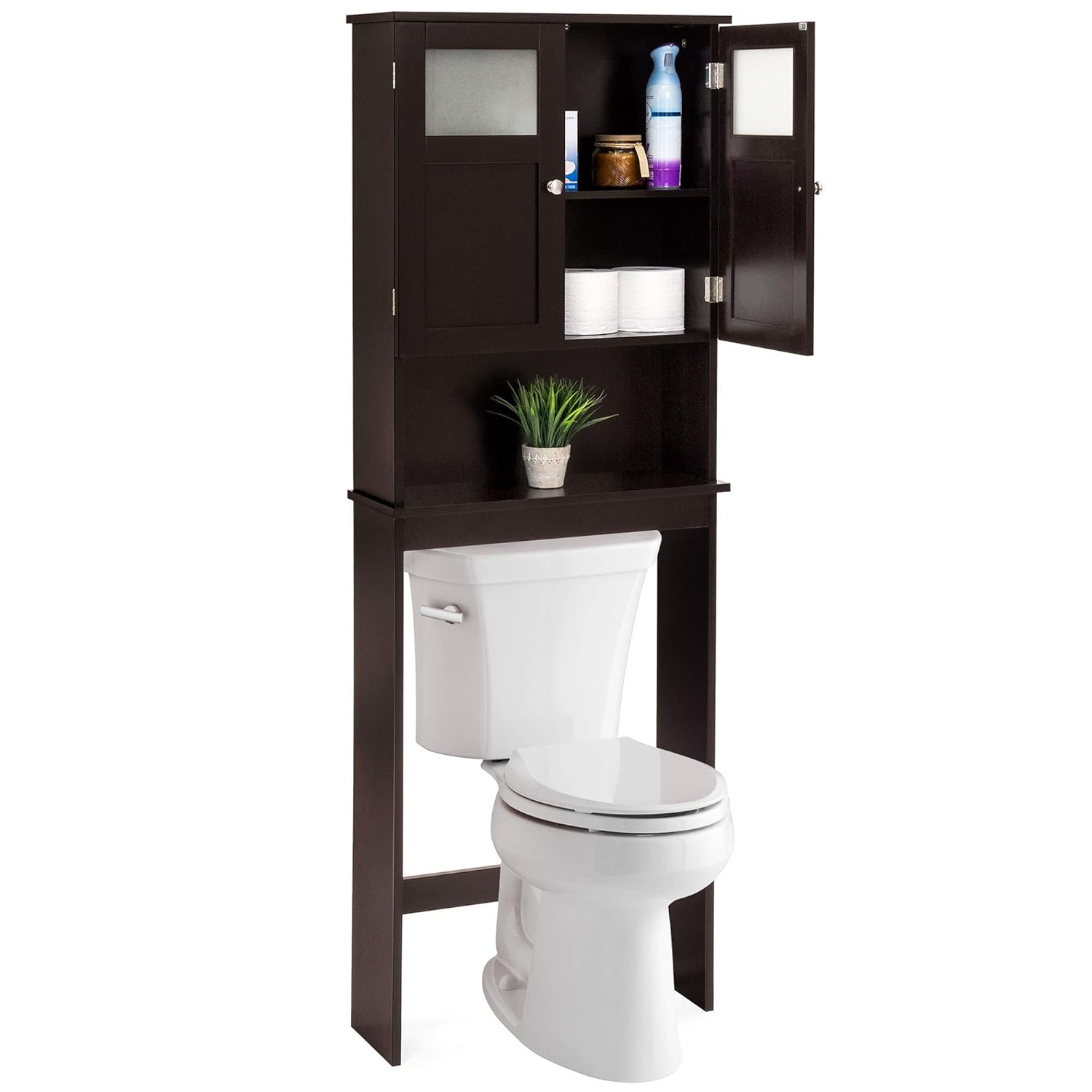 Best furniture over the toilet shelf