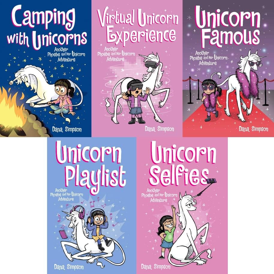 Phoebe and Her Unicorn Series, 10-Book Set: Dana Simpson: Amazon