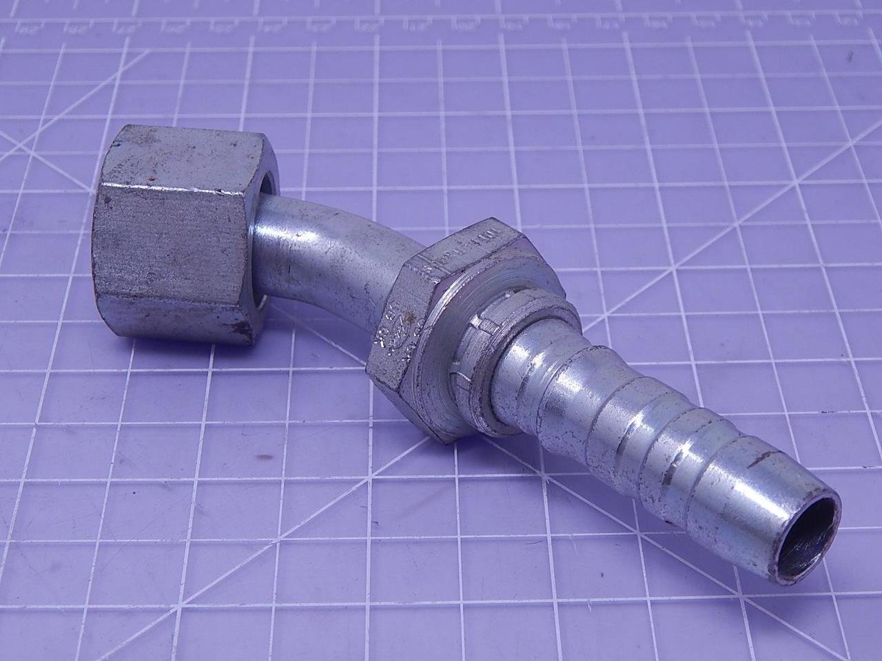 Gates 10FFORX45S Hydraulic Hose Fitting T113205 Industrial