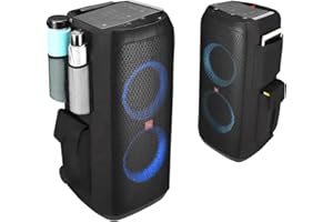 Seracle Multifunction Case Deluxe Bag Protective Dust Cover for JBL Partybox 310 Portable Party Speaker