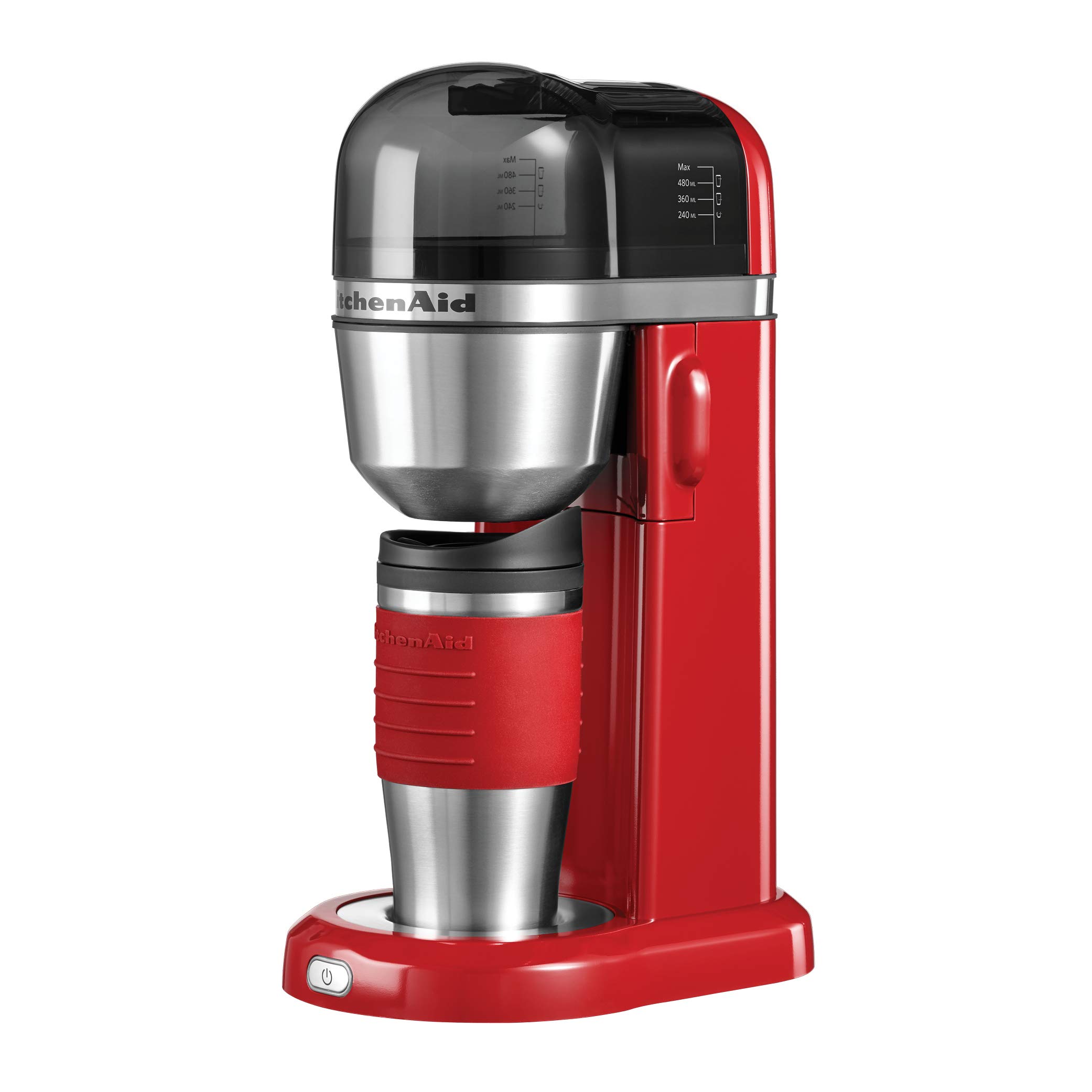 Red Kitchenaid Coffee Maker
