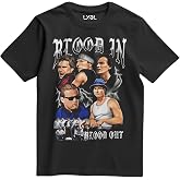 Vatos Locos Blood in Blood Out Chicano Miklo La Onda Gallo Negro Shirt