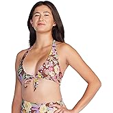 Speedo Womens Swimsuit Bikini Top V-Neck HalterBikini Top