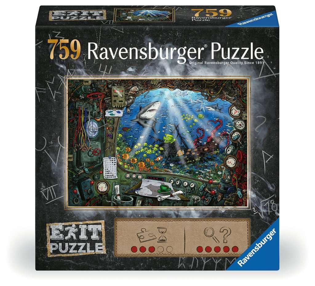 Ravensburger EXIT Puzzle 19953 in the Submarine 759 Pieces