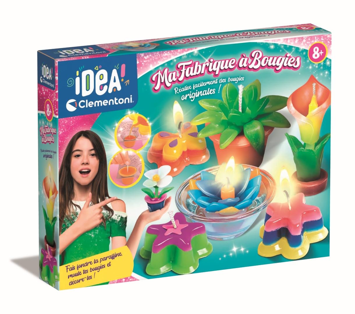 Clementoni 52291 "Ma Fabrique à Candles Creative Game [French Language]