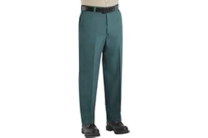Red Kap Men's Wrinkle-Free Regular Fit Twill Blend Work Pants