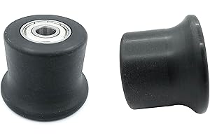 TOLXH Pack of 2 Roller sliding seat bracket Roller Fits Blaze, Classic, Elite, Motivator2, Pr1000, Sport, Conquest, Ultimate2, Schwinn Comp, Revolution Replacement Part NEW For Bowflex