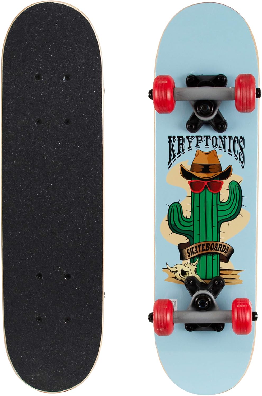 Kryptonics Mini Cutaway Cruiser Skateboard Complete 26 Cruiser Board