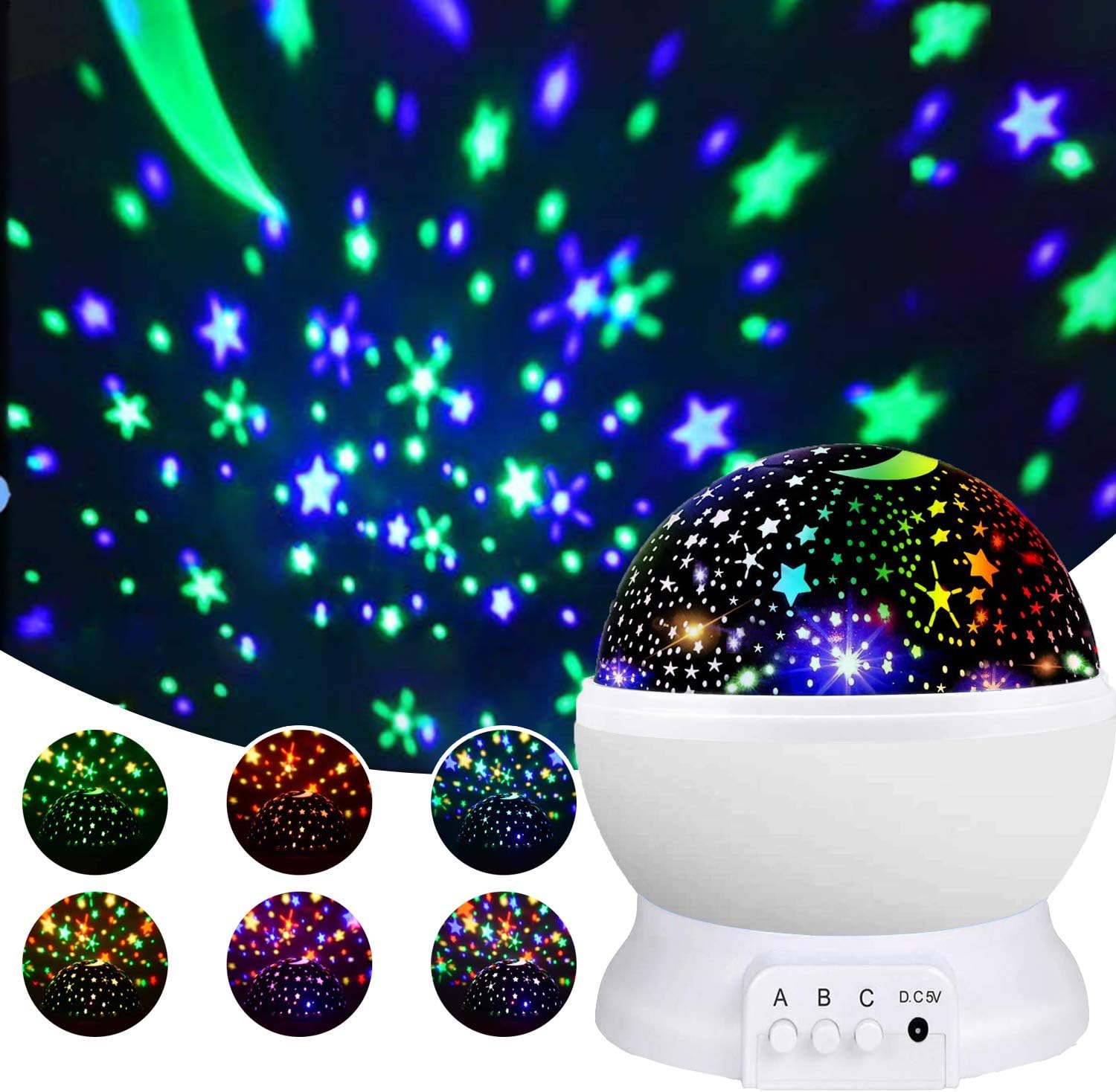 best color night light for baby