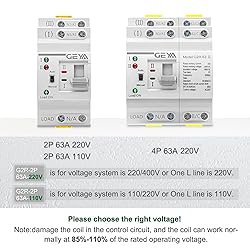 GEYA Mini ATS Dual Power Automatic Transfer Switch