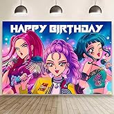 Hunters Girls Team Birthday Decorations,Hunters Girls Team Happy Birthday Banner Backdrop for Kids Birthday Party Supplies (5x3ft)