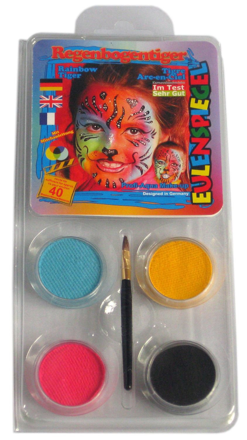 Creative Design-A-Face Face Paint Pack - Rainbow Tiger