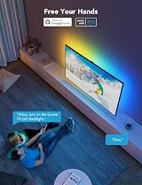 Govee TV LED Backlight 3.8M RGBIC for 55-65 inch TV Bluetooth Wi-Fi Alexa Google view 4