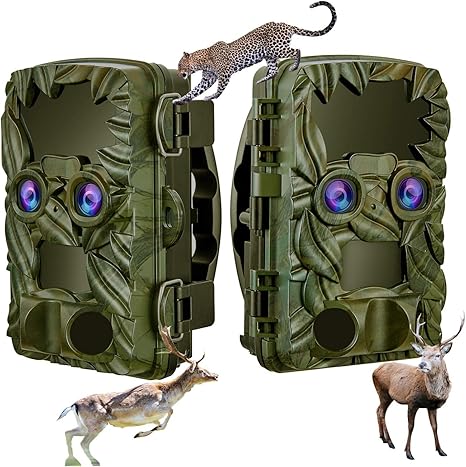 Amazon Co Jp 4kデュアルカメラトレイルカメラ動物 監視カメラ防犯カメラ 防水ロック機能 監視カメラ 屋外 録画機能付き Diy 工具 ガーデン