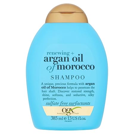 OGX Renewing Argan Oil of Morocco Shampoo, 1er Pack (1 x 385 ml)
