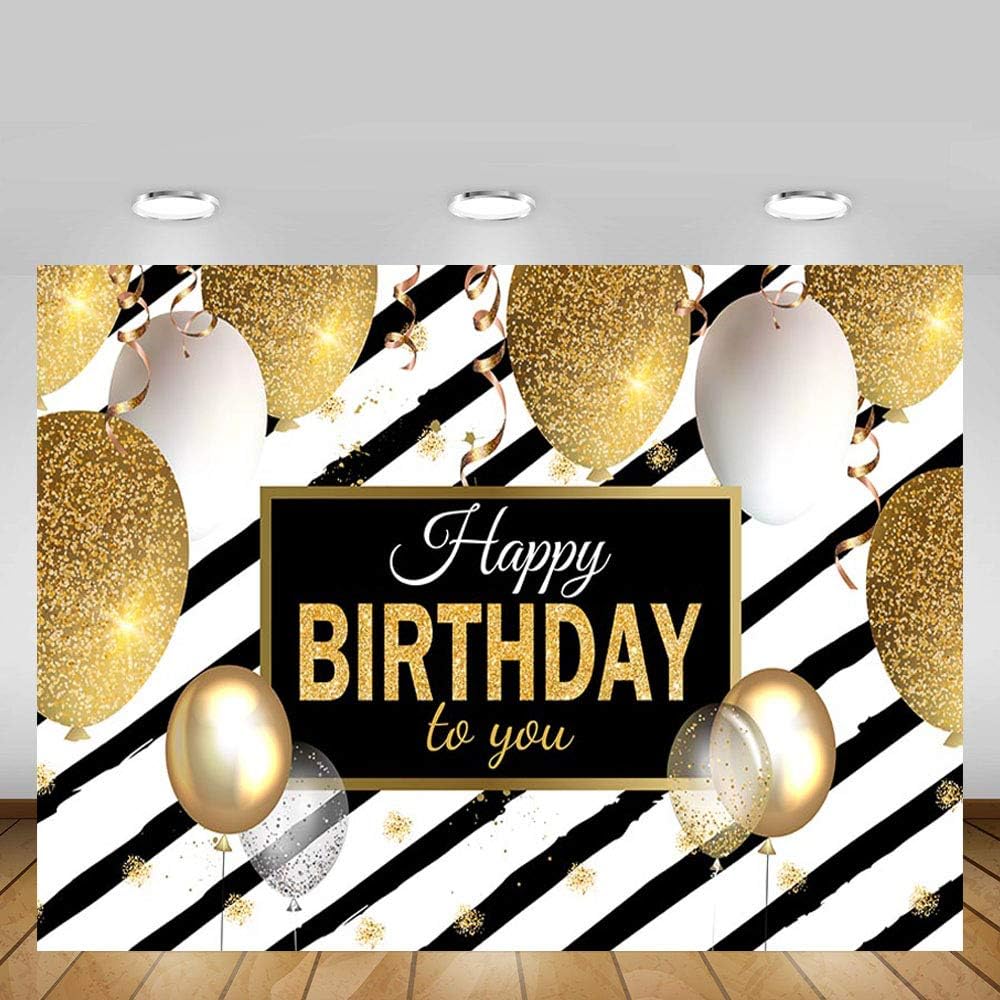 Decors High Tech Mehofoto Toile De Fond Pour Studio Photo Pour Adulte Inscription Happy Birthday