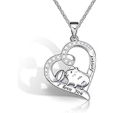 MEERIGO Hamster Sterling 925 Silver Necklace - Guinea Pig Charm Jewelry for Women with Gift Box, Birthday Gift