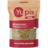 Yupik Organic Canadian Hulled Hemp Seeds, 1 lb - 16oz, Vegan, GMO-Free, Vegetarian, Gluten-Free Hemp Hearts, Brown, Pack of 1