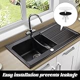 Nuqin Tap Blanking Cap Sink Hole Cover 11-45mm Stainless White view 3