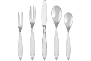 Hampton Forge Wavendon 18/10 5 Piece Set, 0.90 LB, Metallic