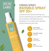 SkinLabo Invisible Face and Body Spray SPF 50+ UVA UVB Sunscreen Moisturizing view 2