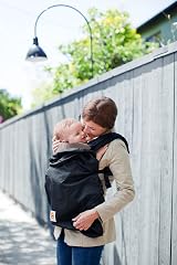 Ergobaby Winter Weather Cover Black Baby Carrier Snow Wind Rain Water Resistant view 2
