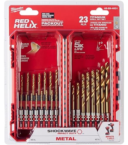 Compra Milwaukee Broca De Cobalto RED HELIX, 1/8" X 1-5/8", 48-89-2305