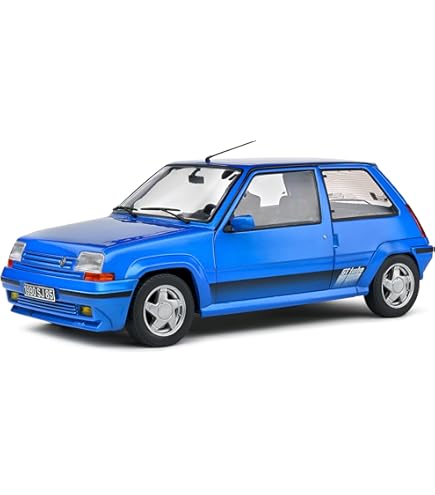 Amazon.com: solido S1806401 1:18 1980 Renault Fuego Turbo-Red