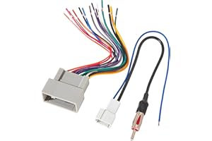 RED Wolf Car Radio Harness w/Antenna Adapter for 2010-2015 Honda Civic, for 2009-2014 Acura TL Install Aftermarket Radio Head