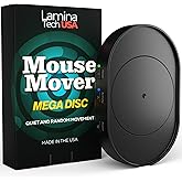 Undetectable Mouse Mover Jiggler, Adjustable Activity, Optional Shut-Off Timer, Random Movement Engine, No Software, Quiet &amp; Undetectable Operation, USA Company (Single Disc)