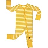 FZZKO Baby Footie Pajamas, Viscose from Bamboo, Preemie & Newborn Sleepers, 2-Way Zipper PJs for Boys & Girls, 0–24 Months