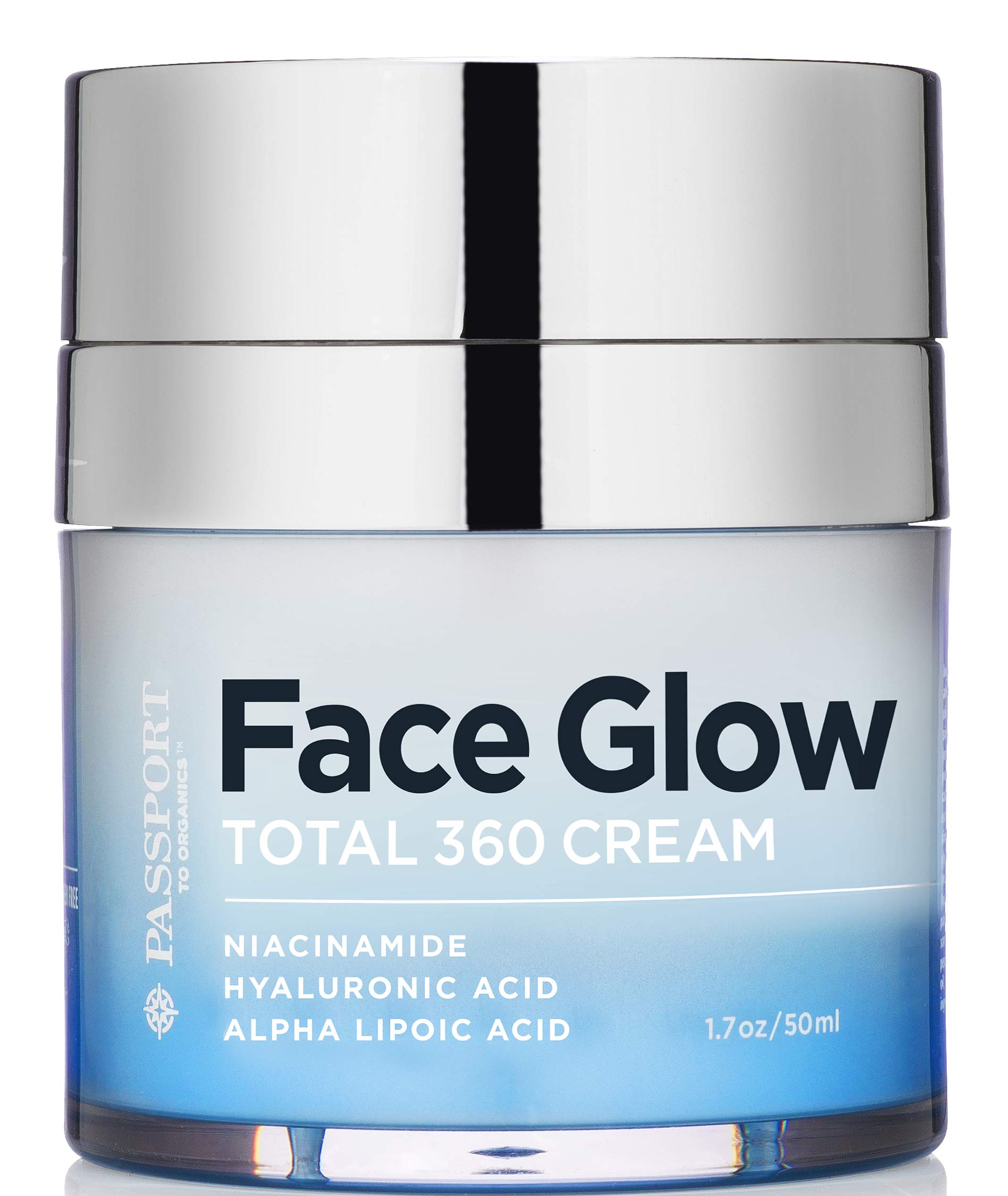 Face Glow Total 360 Cream with Alpha Lipoic Acid, DMAE, Vitamin C Ester