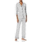 Cosabella Women's Bella Printed Long Sleeve Top & Pant Pajamas