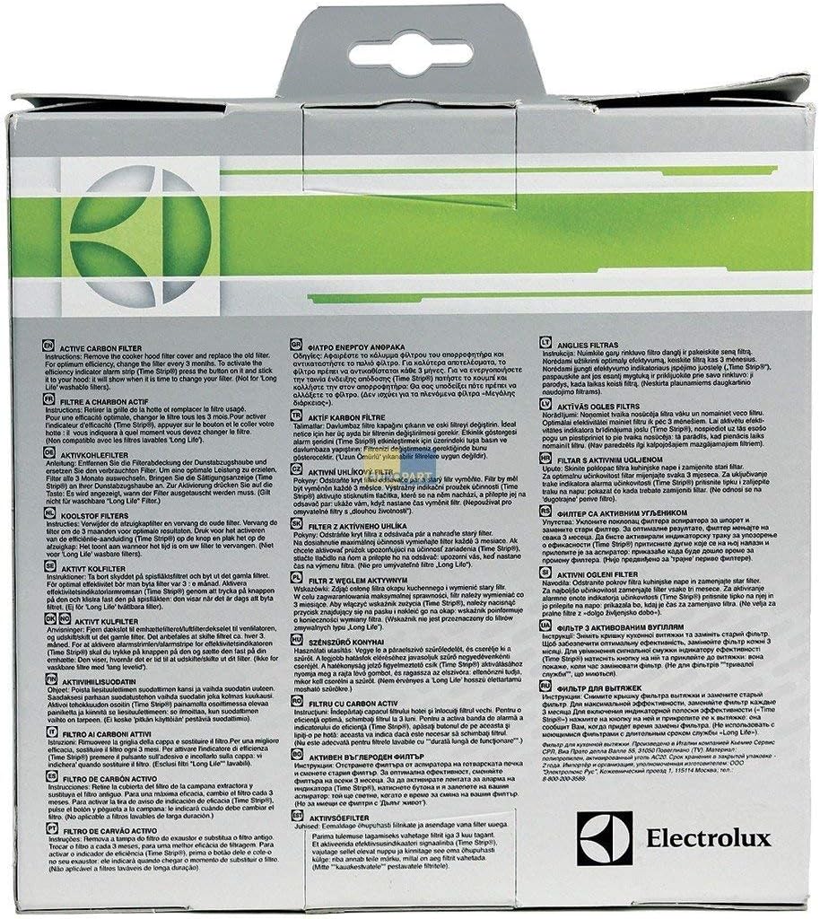 Filtri Al Carbone Electrolux 9029793552 Per Cappe Faber (confezione Da 2)