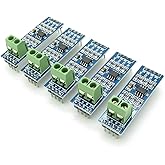 NewZoll 5pcs MAX485 Chip Module TTL to RS-485 Interface Module, Blue, Screw Connector, Plastic Material