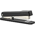 Bostitch Office Classic Metal Desktop Stapler, 20 Sheet Capacity, Dual Clinch, Opens for Tacking, Full-Strip, Black